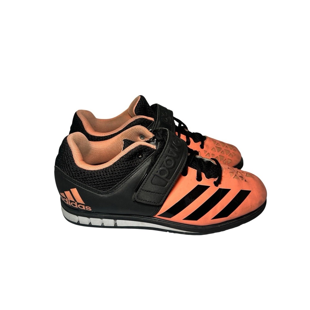 Adidas Women's Powerlift 3 AQ3333 Sunglow And Black Weightlifting Shoes Size 10